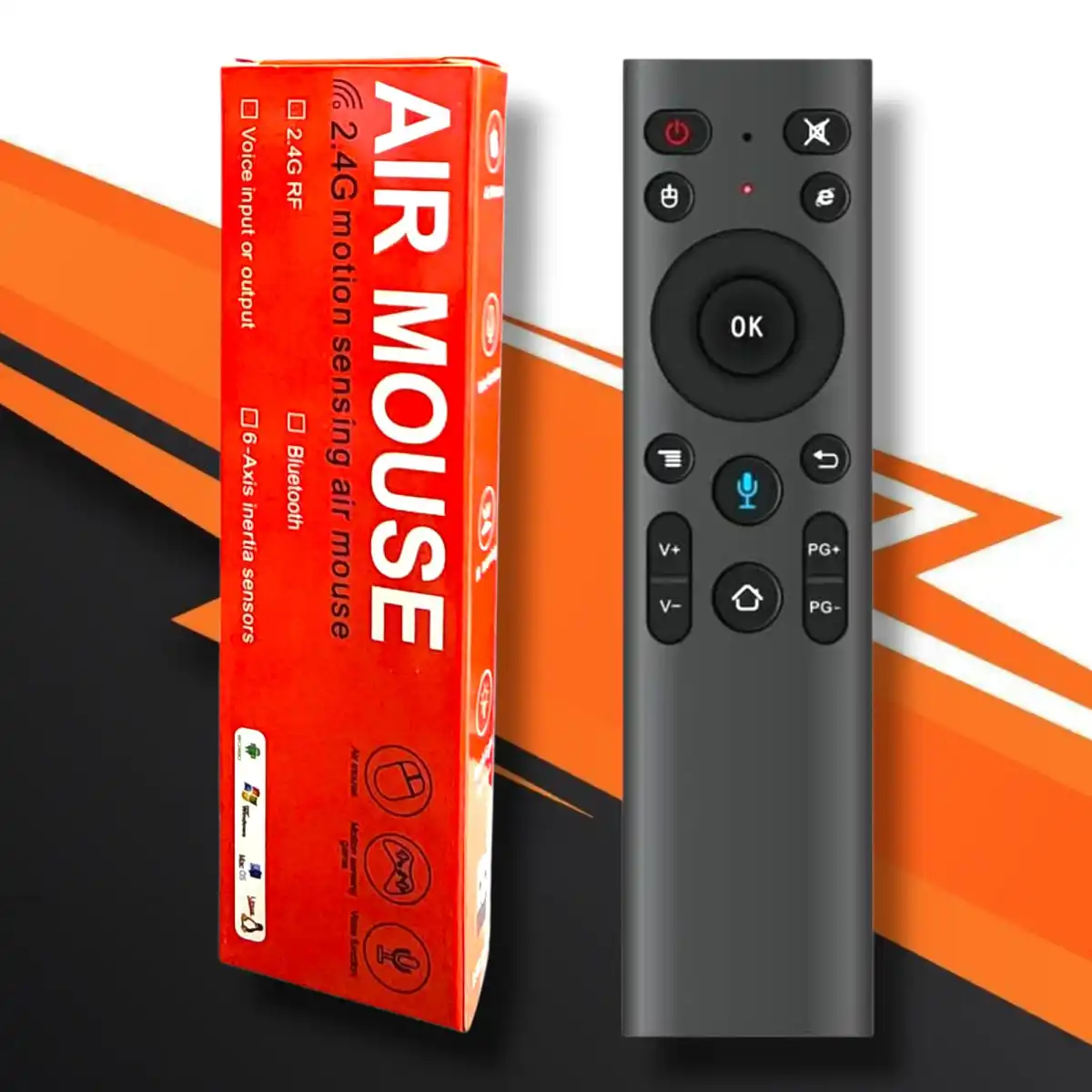 Control Remoto Inalambrico para tv box Air Mouse 2.4G / RCH-7000