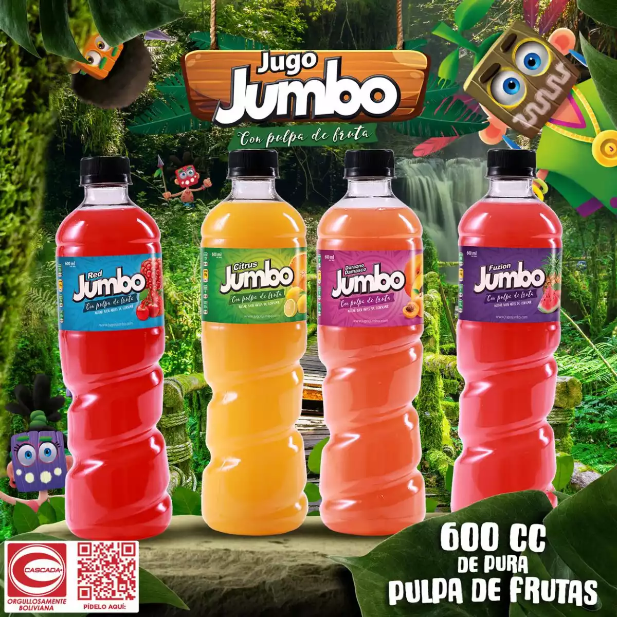 Jugo Jumbo 600ml