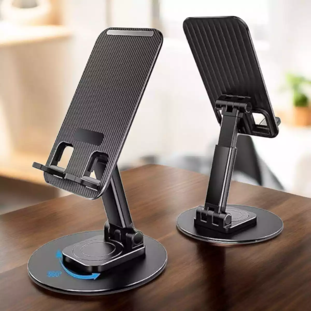 Soporte elevable plegable con rotación de 360°, soporte móvil - Folding Lifting Bracket 360° Rotation, Mobile Stand Holder