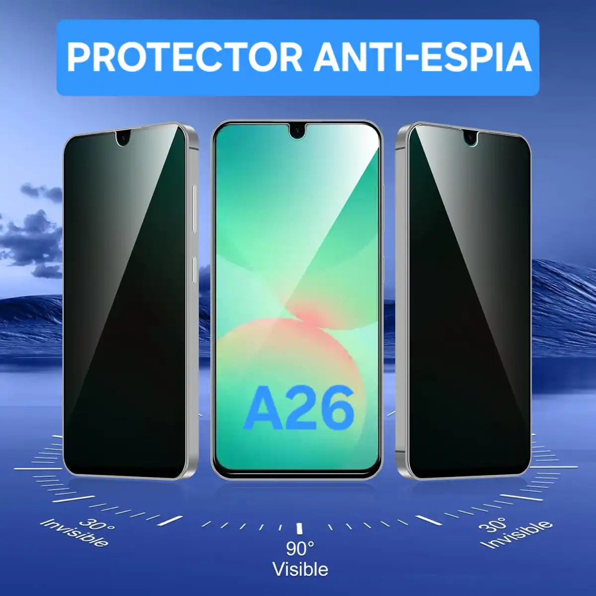 Protector de Pantalla anti-espía - A26 / A16