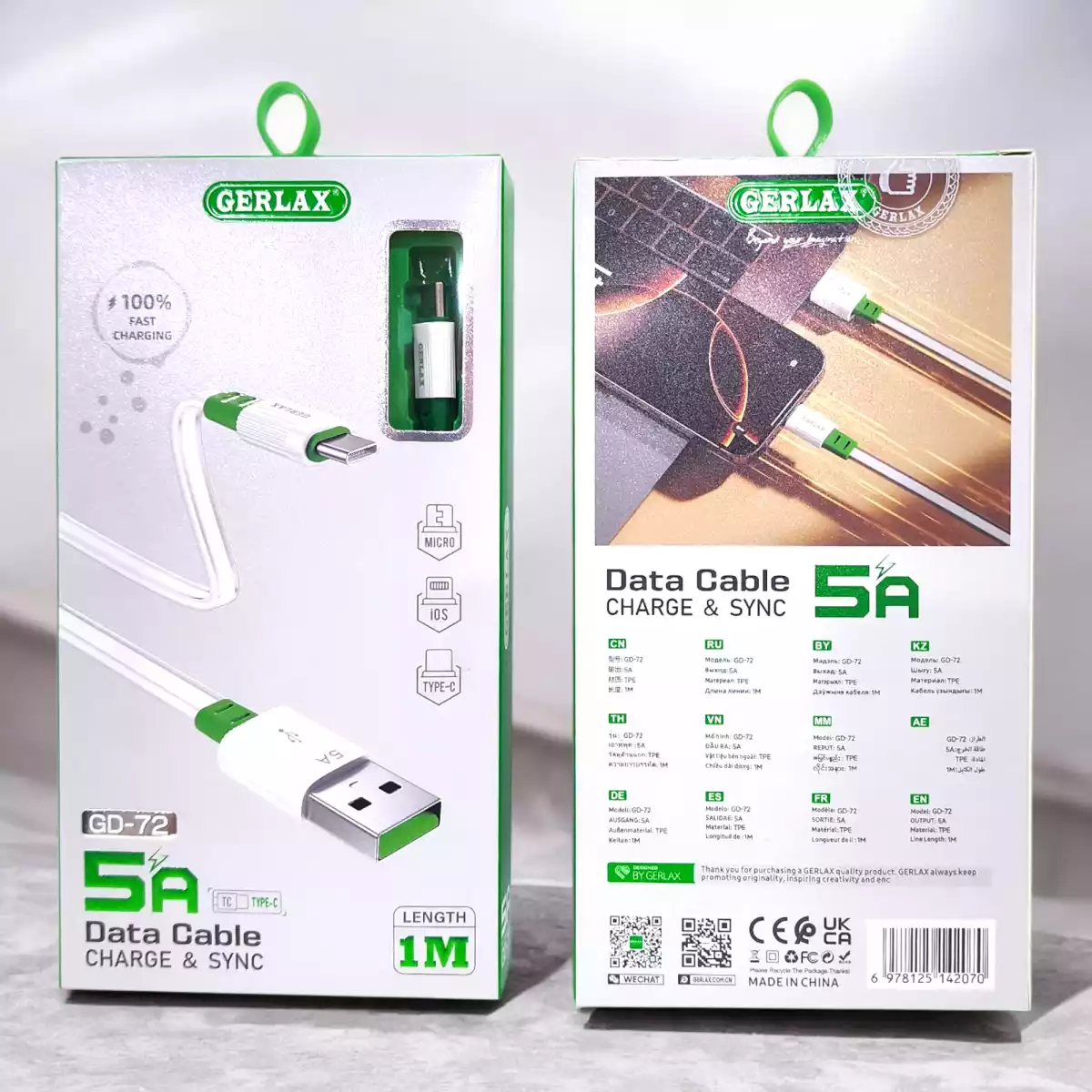 Cable USB Tipo-C Gerlax - GD-72