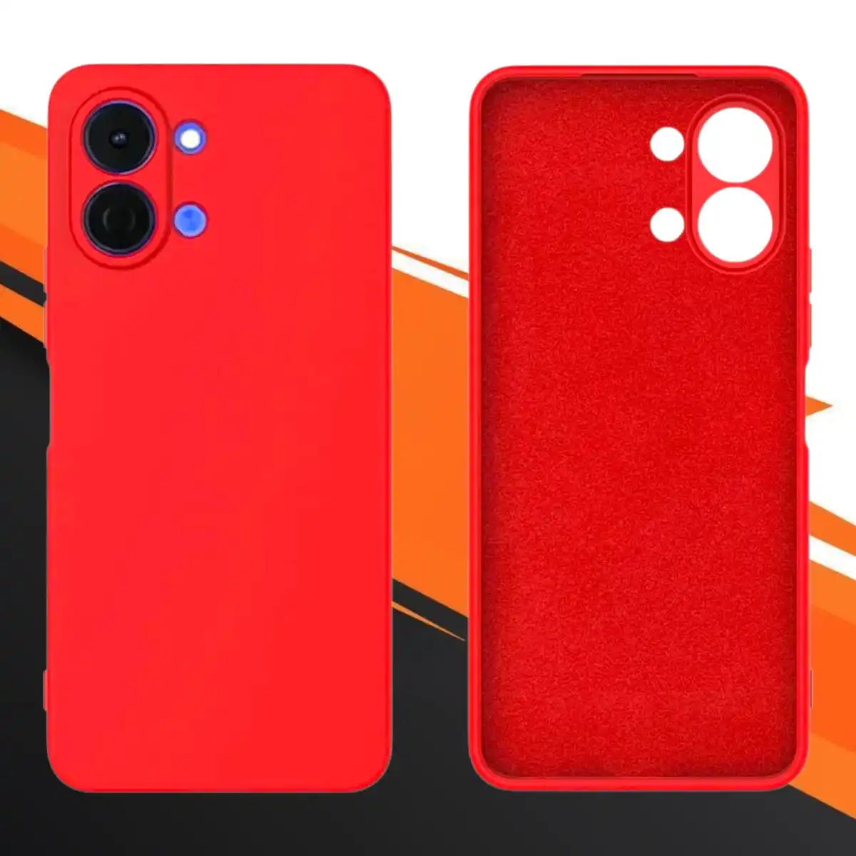 Funda para Tecno Spark Go 3 4G - Silicona Gamuzado