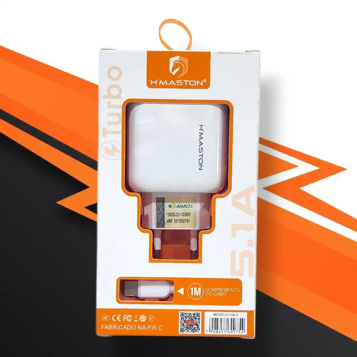 CARGADOR HMASTON TIPO-C 5.1A SALIDA TURBO - Y24-3