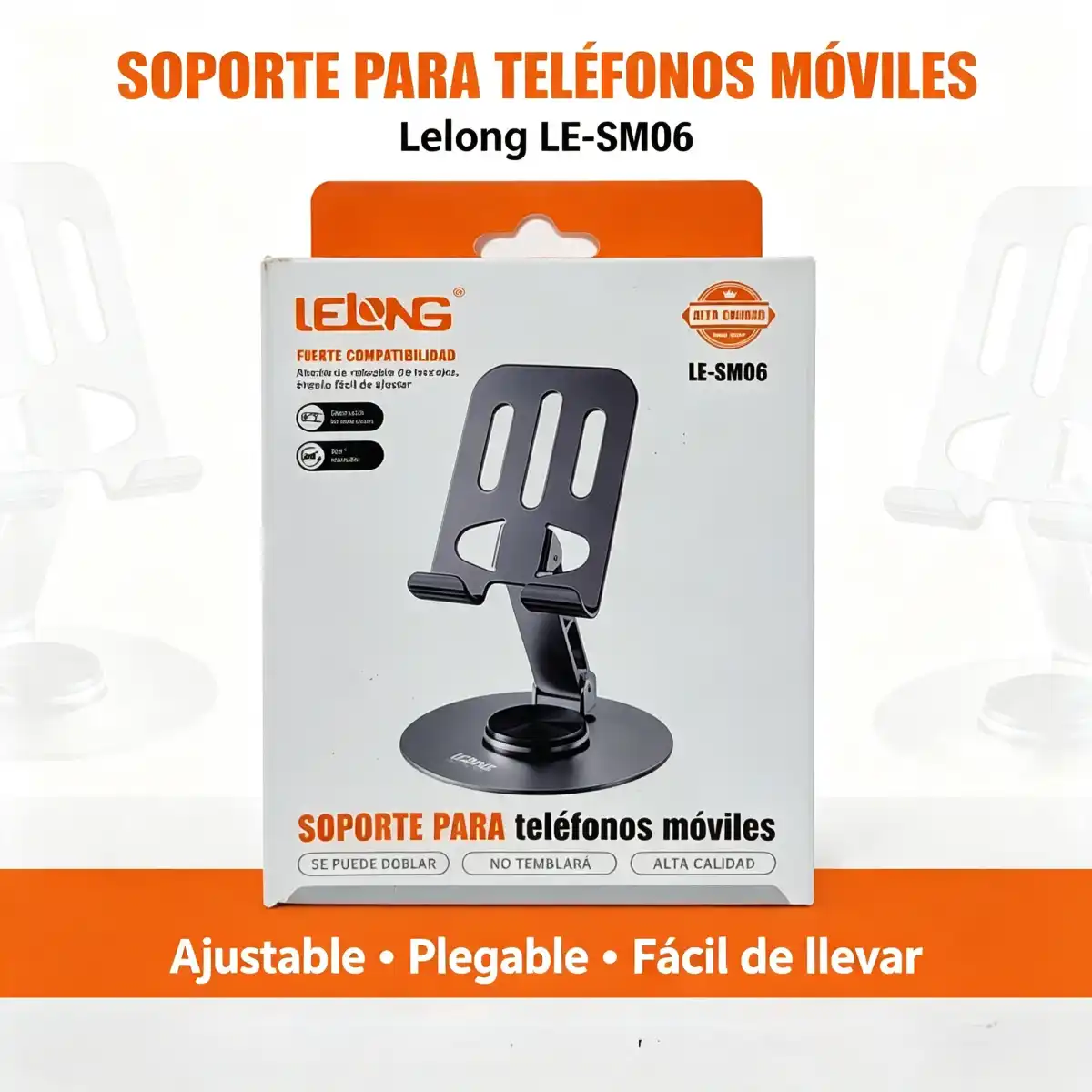 SOPORTE PARA TELEFONOS MOVILES LELONG - LE-SM06