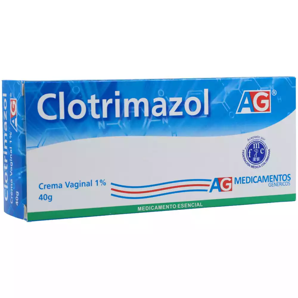 CLOTRIMAZOL 1% VAGINAL TUBO X 40 G AG