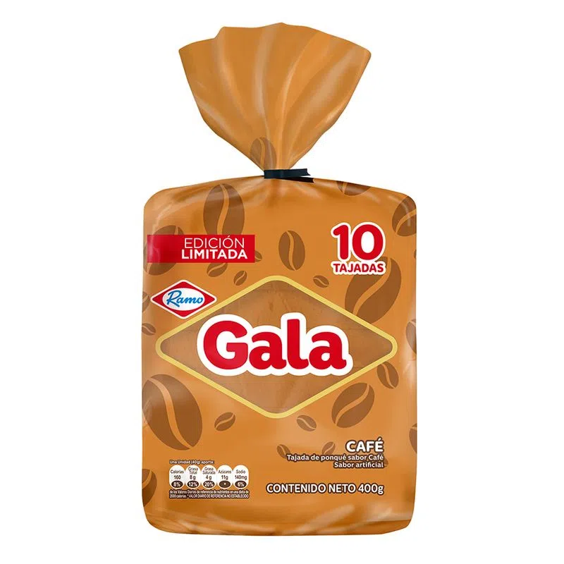 Ponque Bloque Gala Café