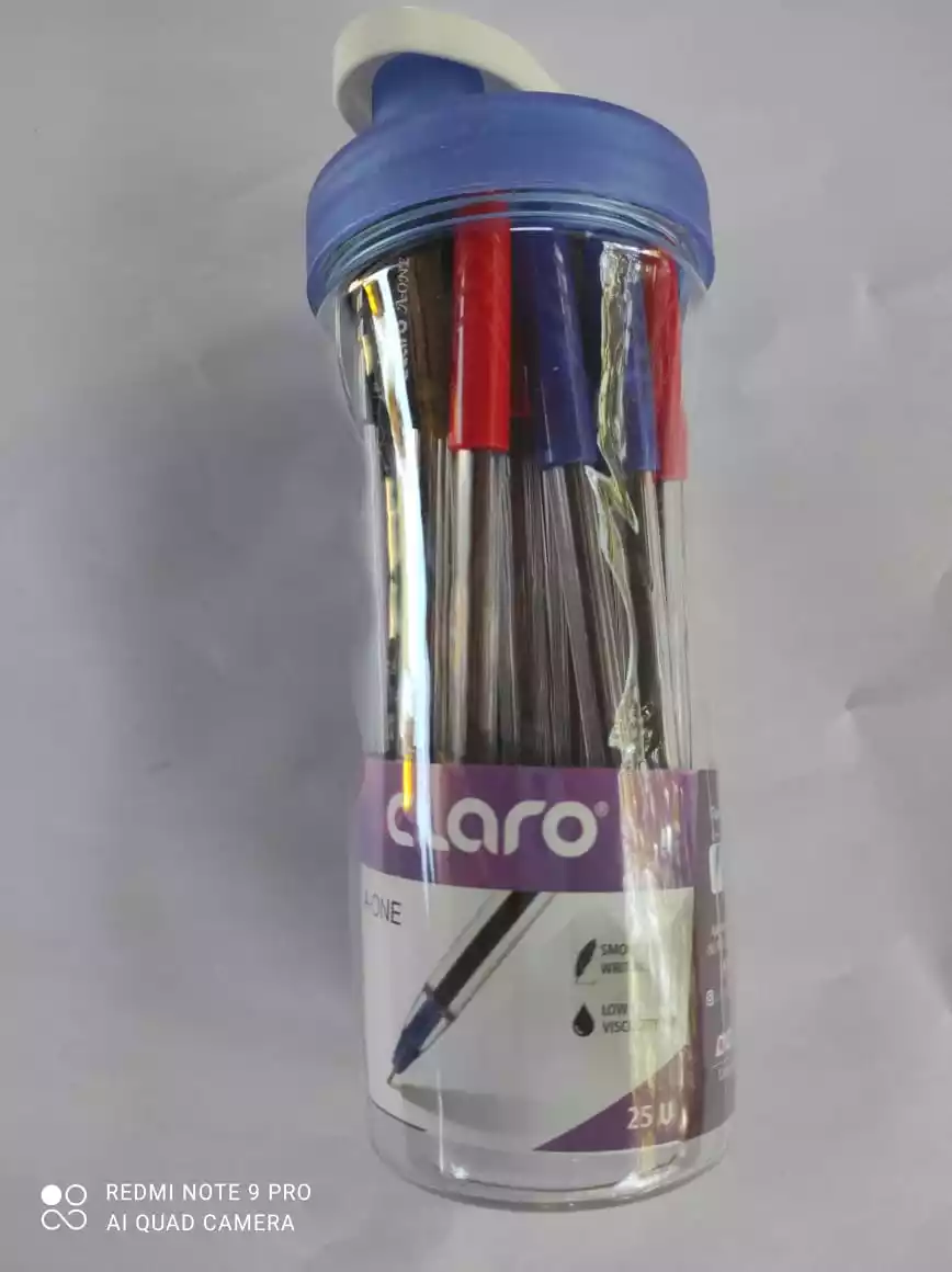 LAPICERO PUNTA FINA MARCA CLARO 3992  (TARRO DE 24 UNDS)
