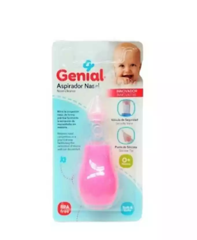 SUCCIONADOR DE MOCOS GENIAL 1 PIEZA