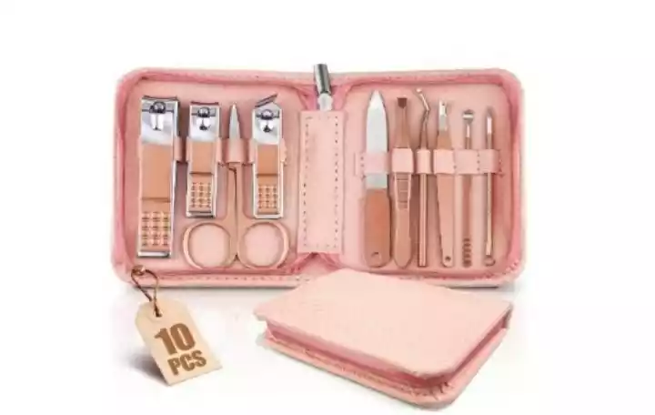 MANICURE 8 PIEZAS DE CARTERA CT-214