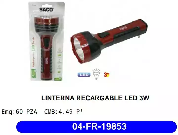 FOCOS DE MANO SACO 19853