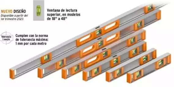 NIVEL TRUPER DE 48 PUL NP-48
