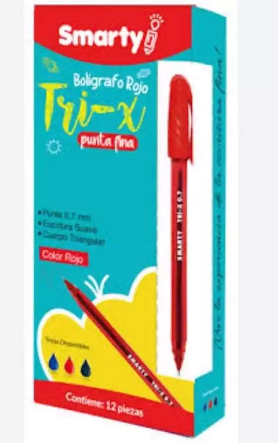 LAPICERO SMARTY TRIX ROJO
