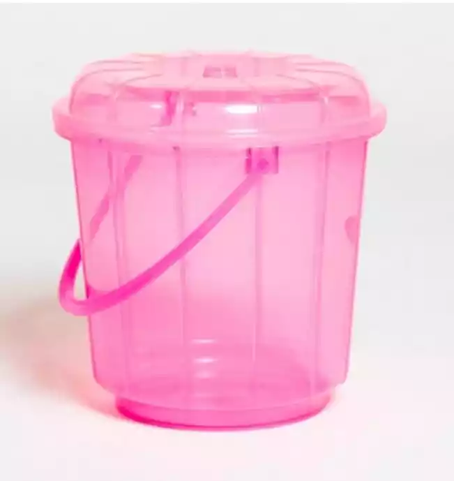BALDE DE 16 LITROS transparente