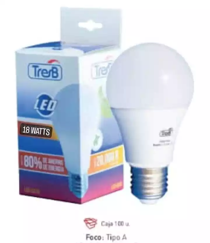 BOMBILLO LED 3B 18 WATT TIPO A LED-CA18