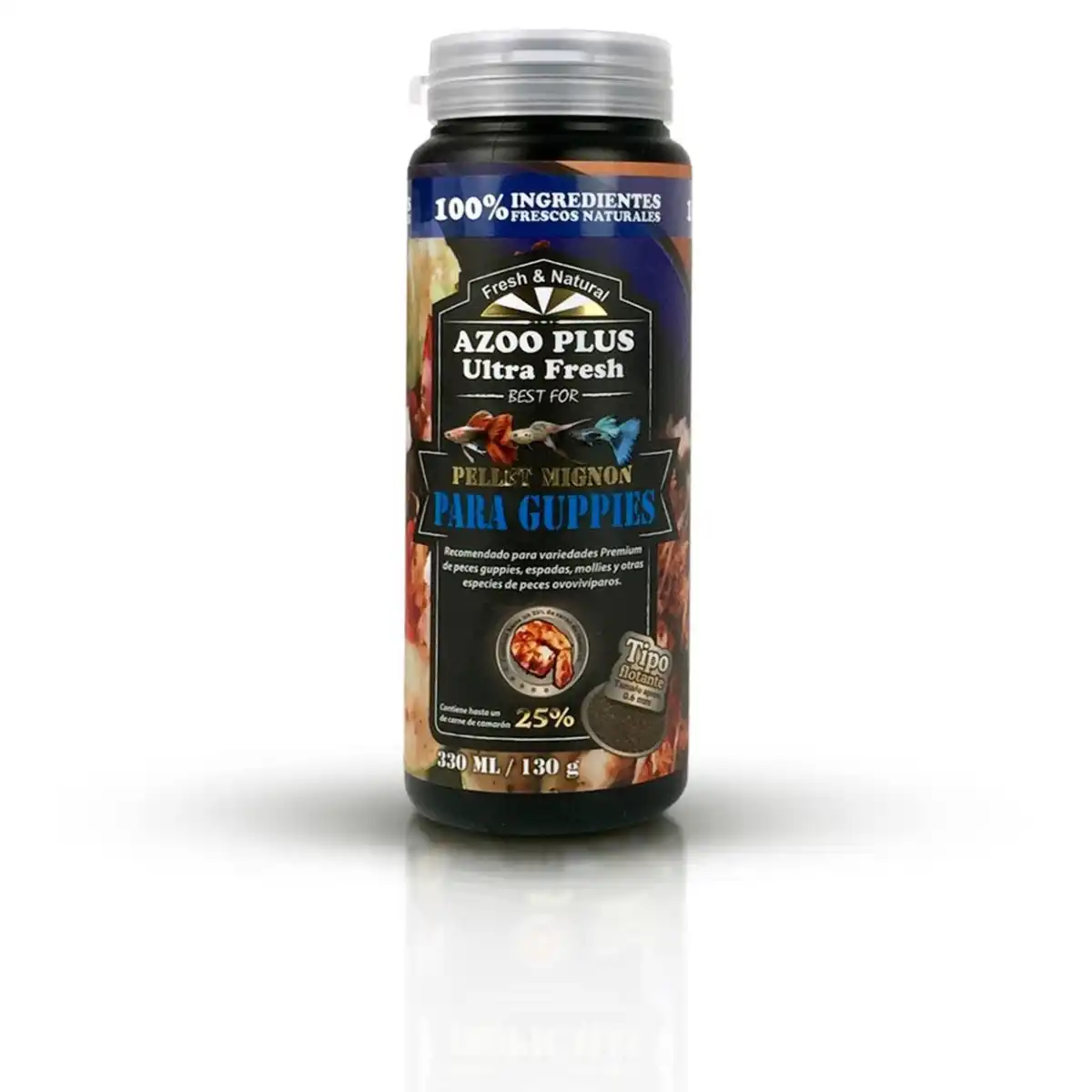 Pellet mignon para guppies