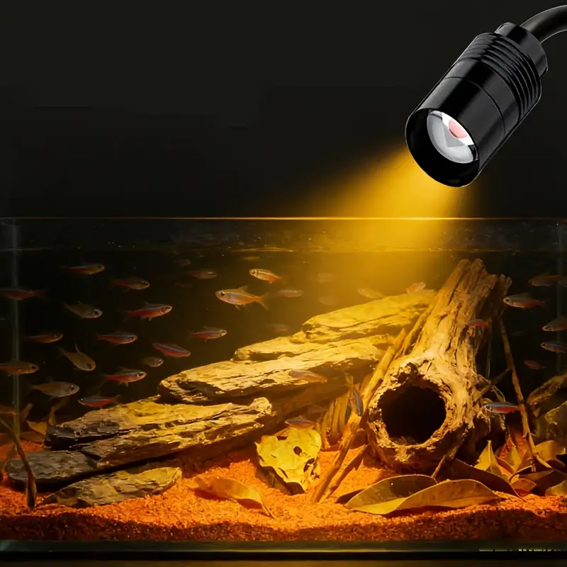 Foco led para acuario biotopo amazonico