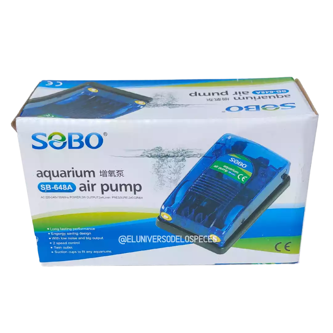 Motor de aire de 2 salidas SOBO SB648A