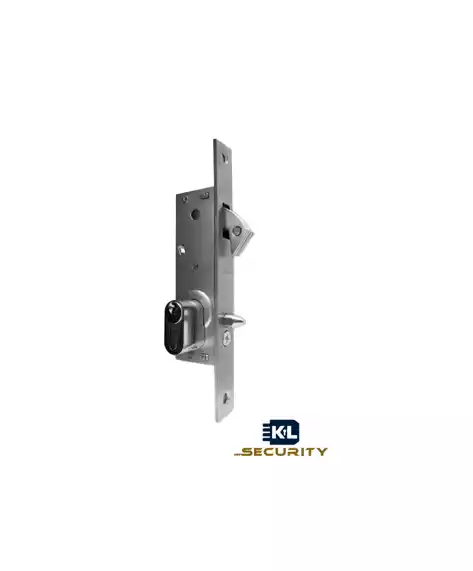 CHAPA CERRADURA PICO LORO DOBLE CILINDRO OVAL KL-116-2