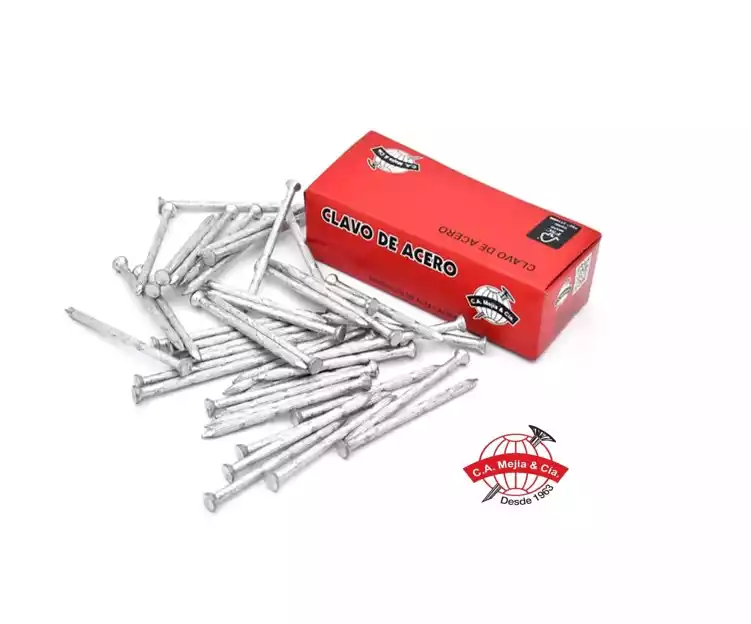 CLAVO ACERO ESTRIADA CIA MEJIA X LB  1