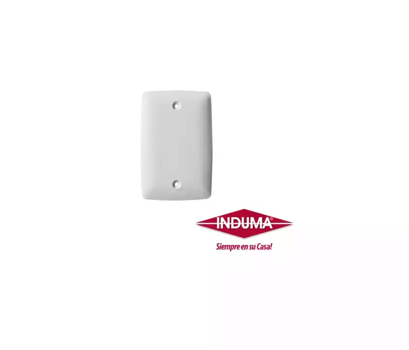 TAPA PLASTICA INDUMA CIEGA 4X2