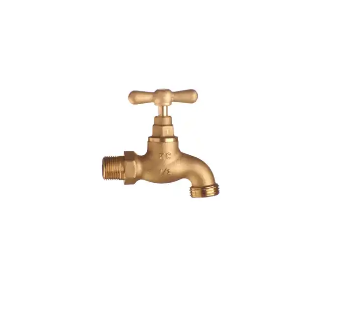 LLAVE JARDIN DRAGFLOW DORADA SATINADA