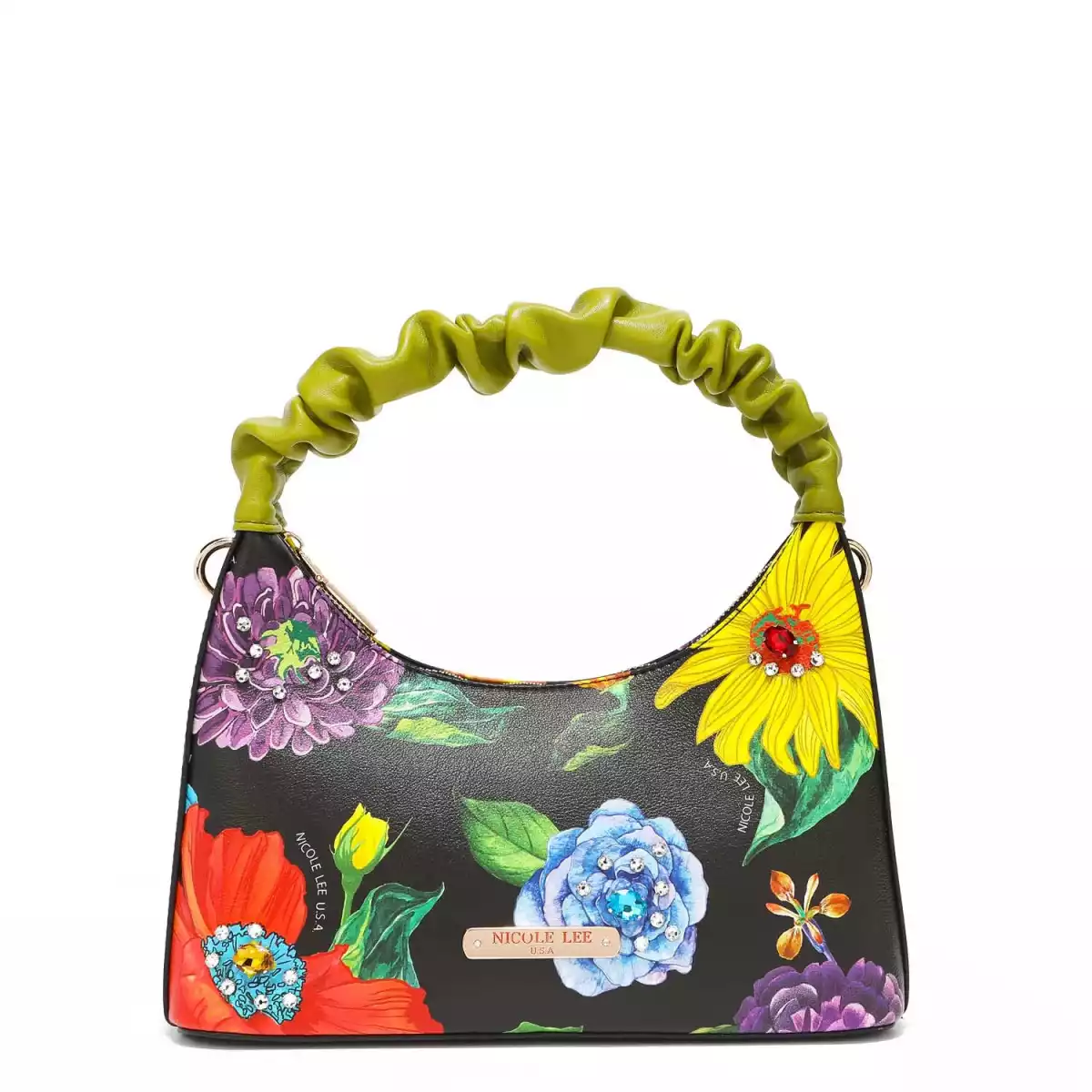 CARTERA NICOLE LEE SCRUNCHIE SHOULDER BAG 16499 BE MY VALENTINE