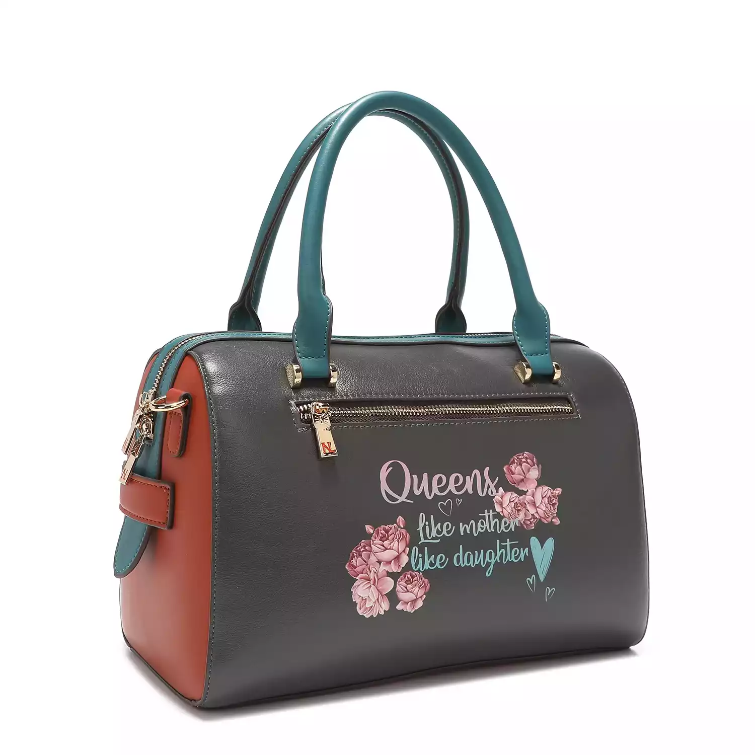 CARTERA NICOLE LEE 16607 DOUBLE QUEENS BOSTON BAG