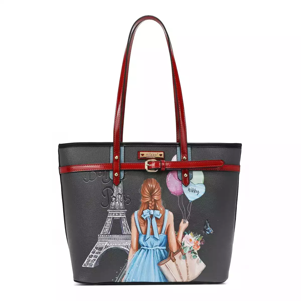 CARTERA NIKKY LARGE SHOPPER BAG NK12507 BONJOUR PARIS