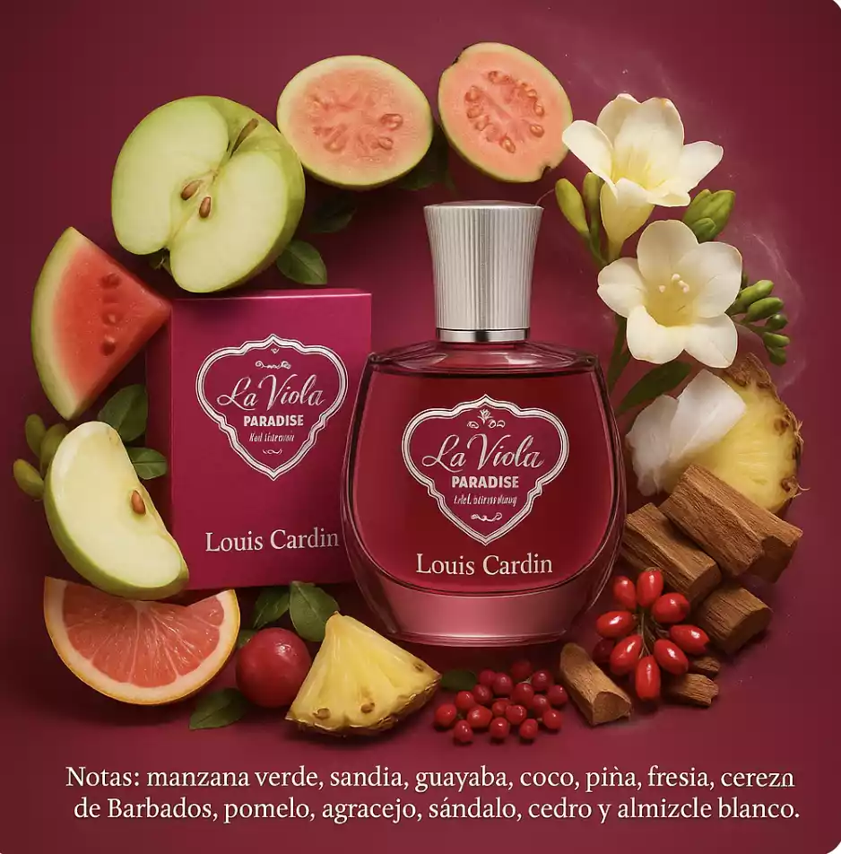 Louis Cardin La Viola Paradise Femme EDP 100ml