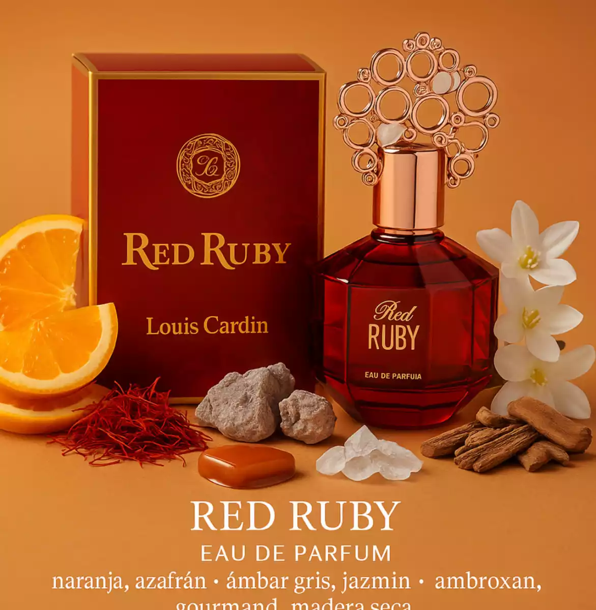 Louis Cardin Red Ruby Femme EDP 100ml