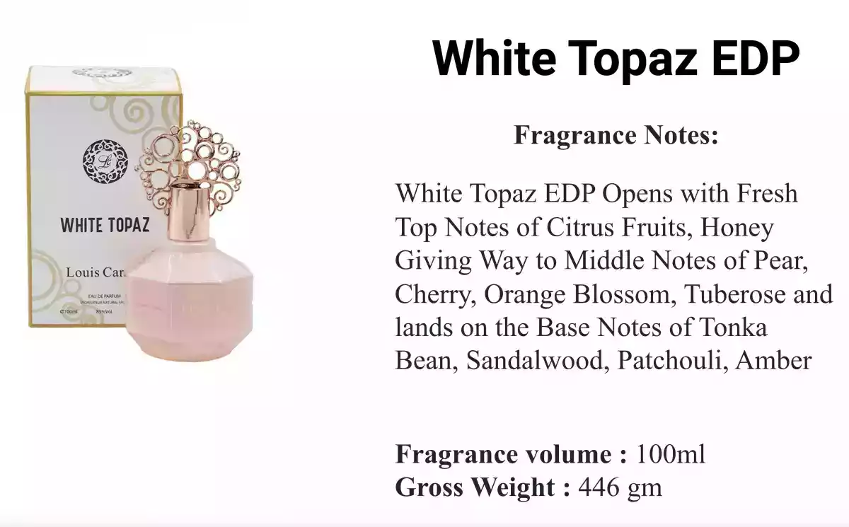 Louis Cardin White Topaz Femme EDP 100ml