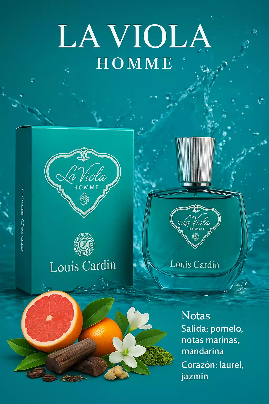 Louis Cardin La Viola Homme EDP 100ml