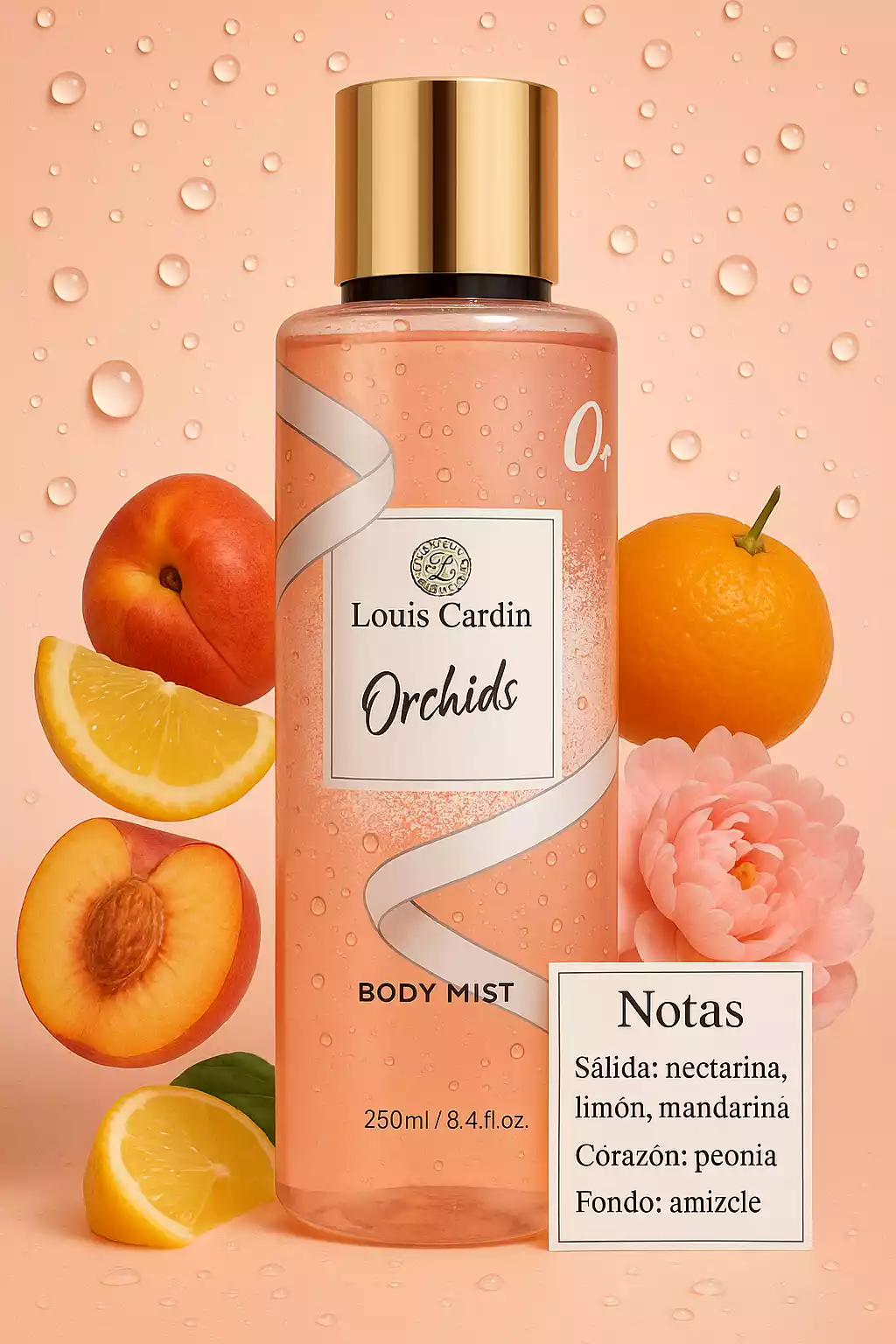 Louis Cardin Orchid Body Mist 250ml
