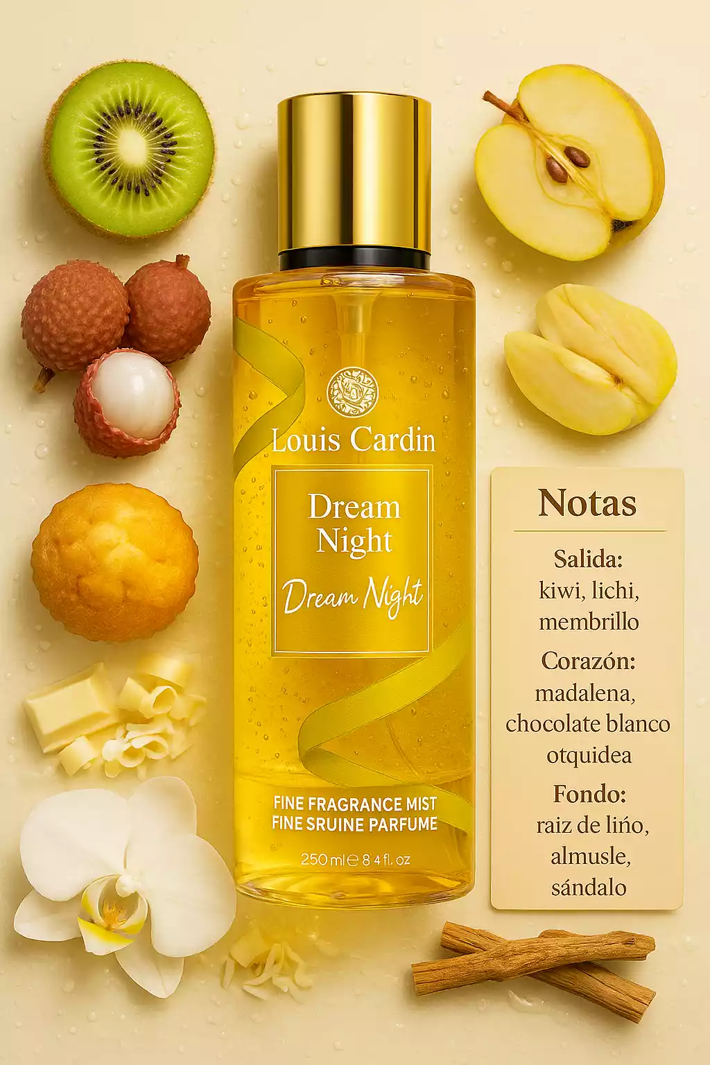 Louis Cardin Dream Night Body Mist 250ml