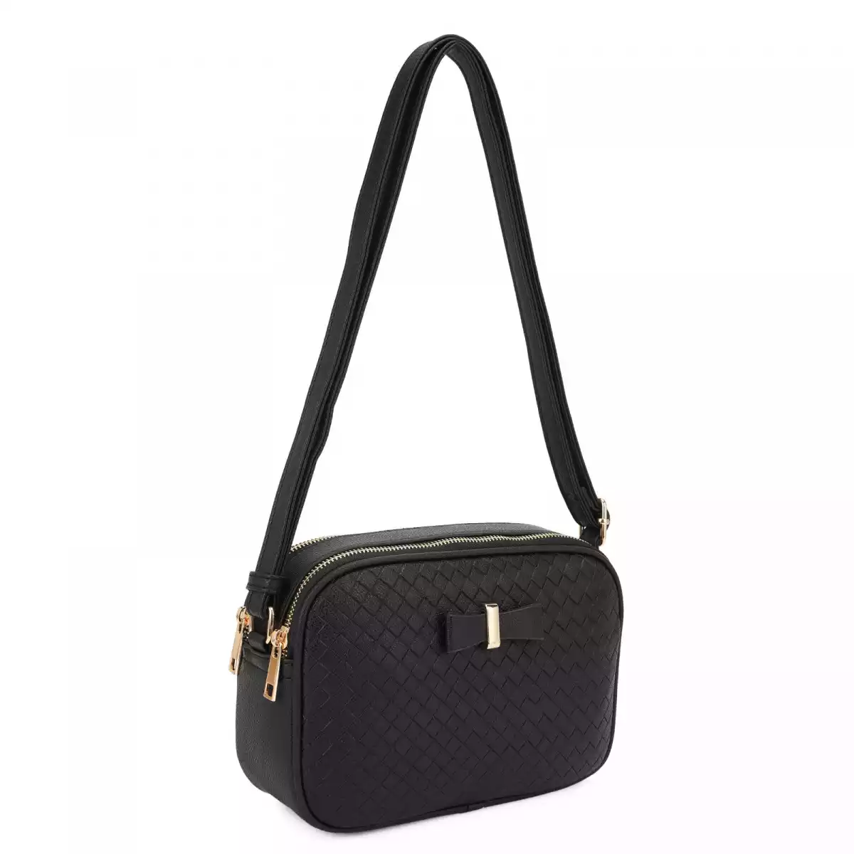 CARTERA CROSSBODY FASHION 2948 BLACK