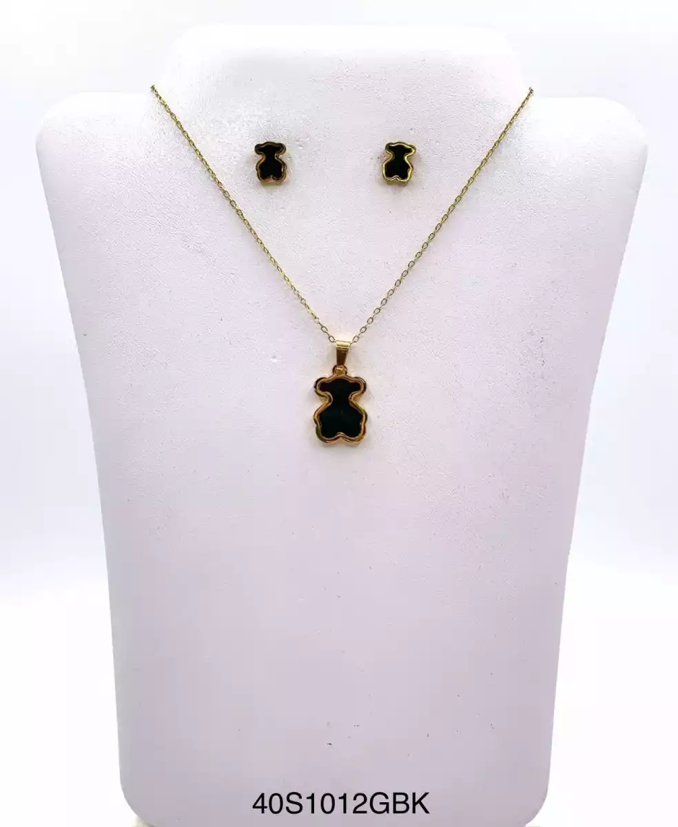 COLLAR STAINLESS STEEL GOLD 40S1012GBK