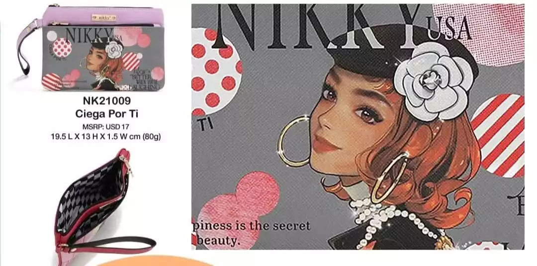 NIKKY WRISTLET POUCH NK21009 NIKKY CIEGA POR TI
