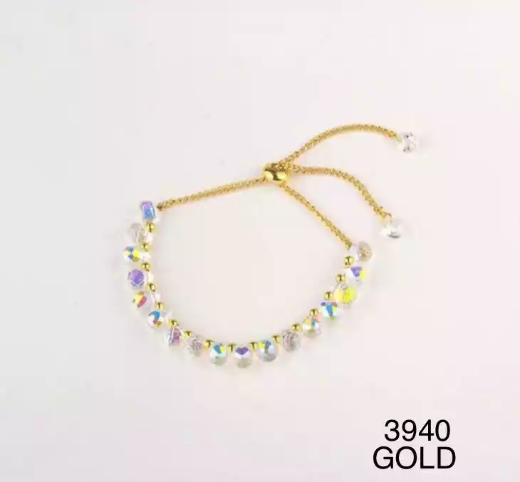 BRAZALETE STAINLESS STEEL GOLD 3940