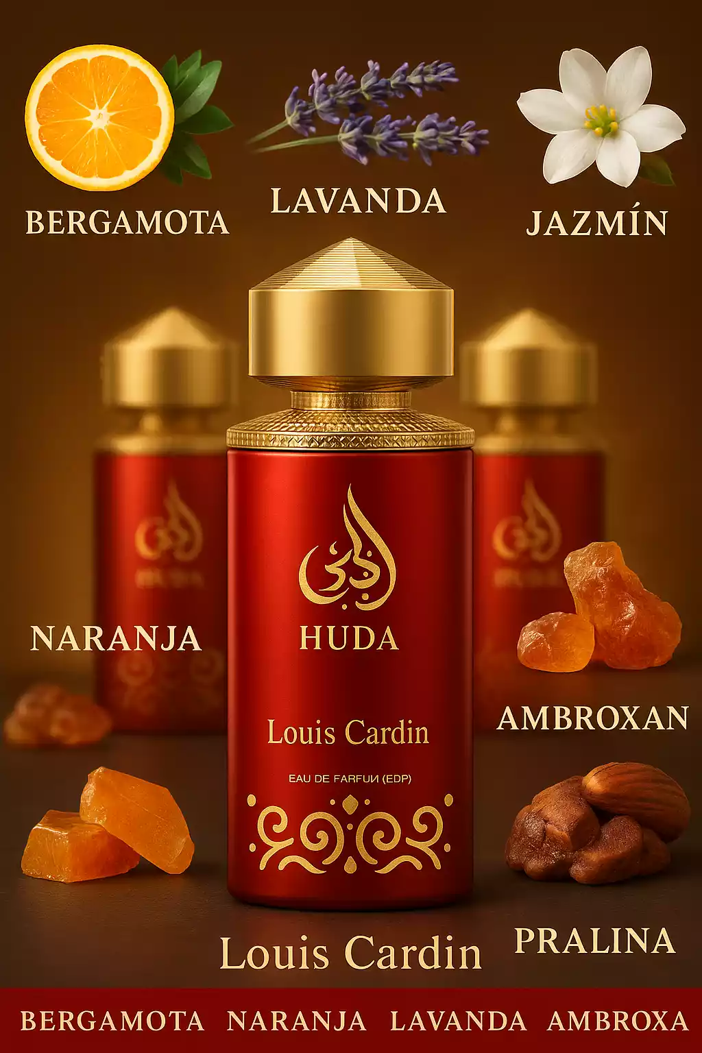 Louis Cardin HUDA Femme EDP 100ml