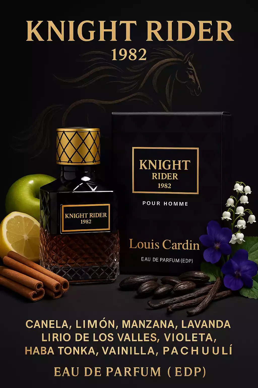 Louis Cardin Knight Rider 1982 Homme EDP 100ml