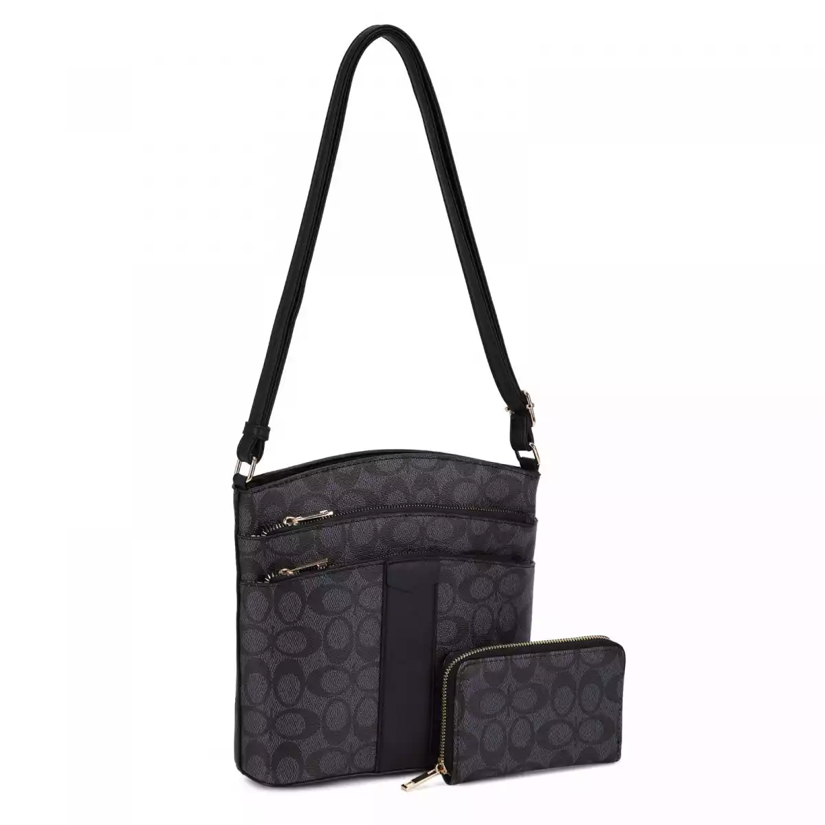 CARTERA VIAJERA FASHION SET 2405L BLACK