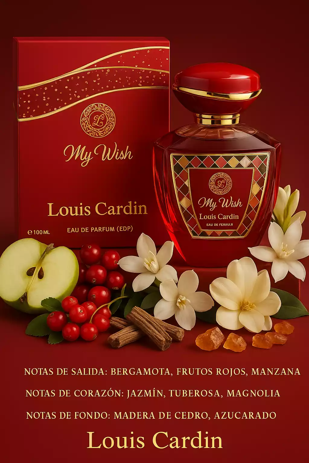 Louis Cardin My Wish Femme EDP 100ml