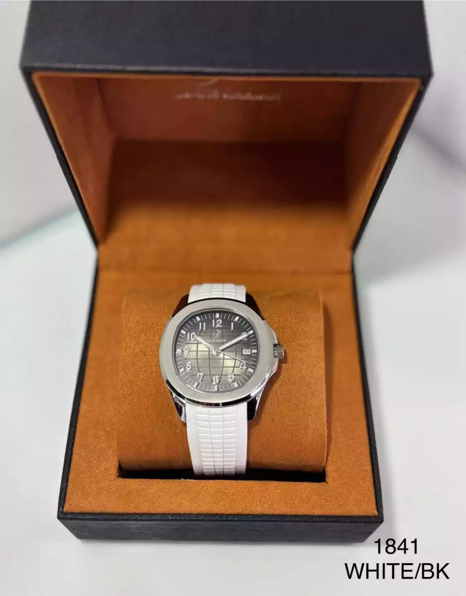 Louis Cardin Watch Model 1841 WHITE/BK