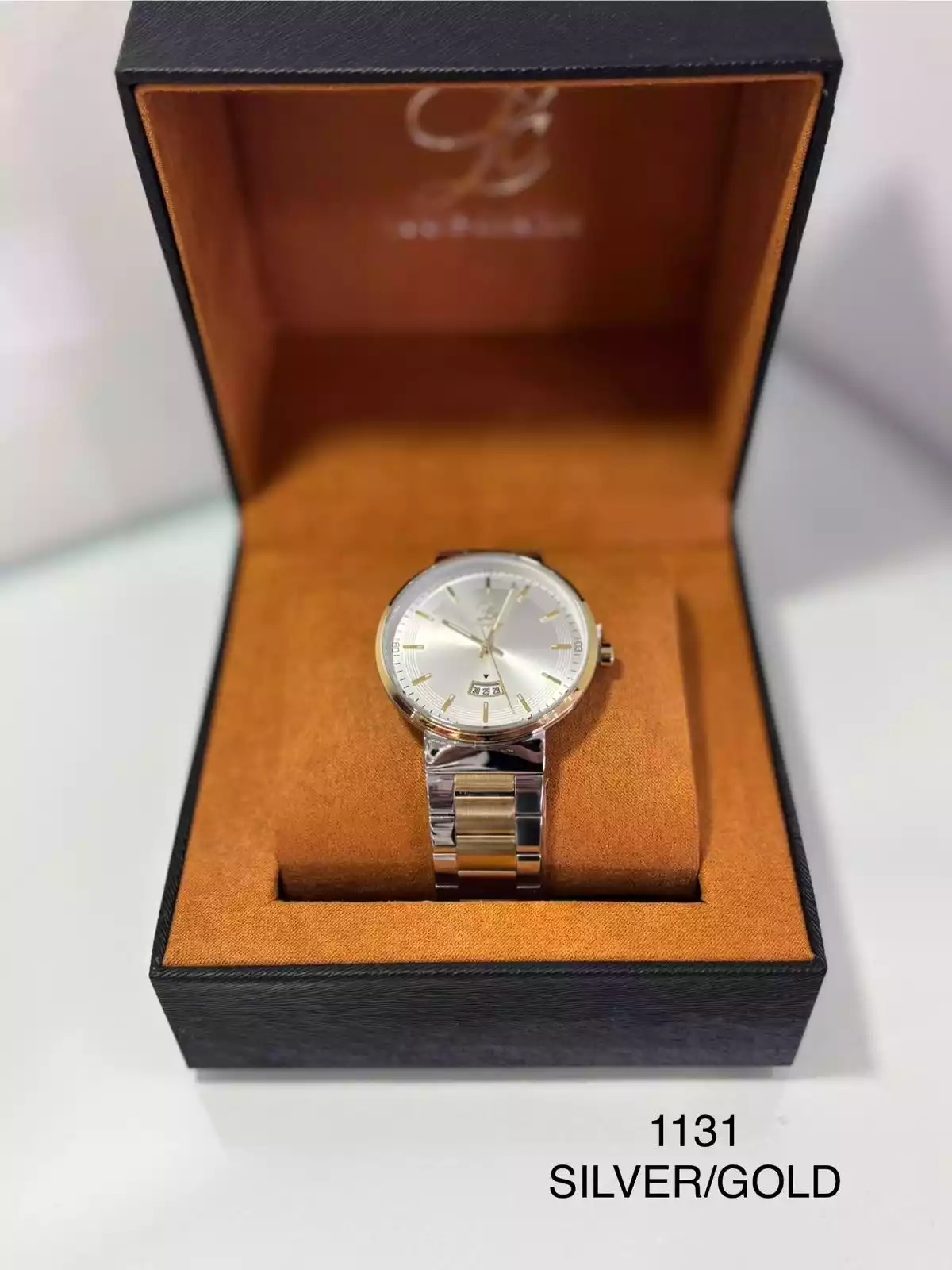 Louis Cardin Watch Model 1131 SILVER/GD