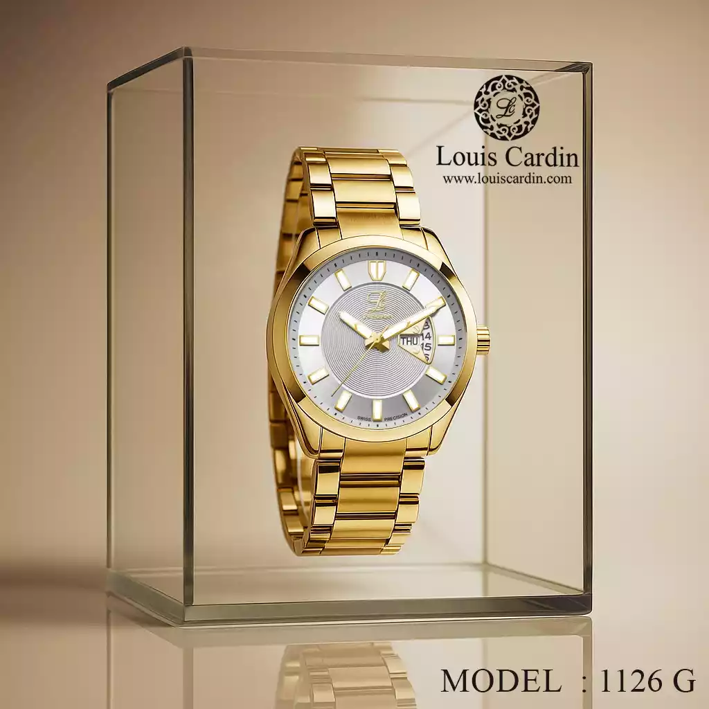 Louis Cardin Watch Model 1126 GOLD