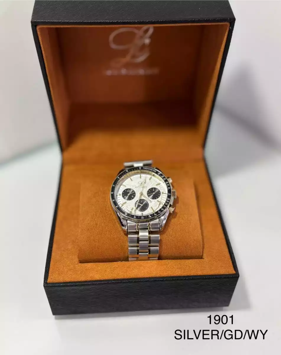 Louis Cardin Watch Model 1901 SILVER/GD/WT
