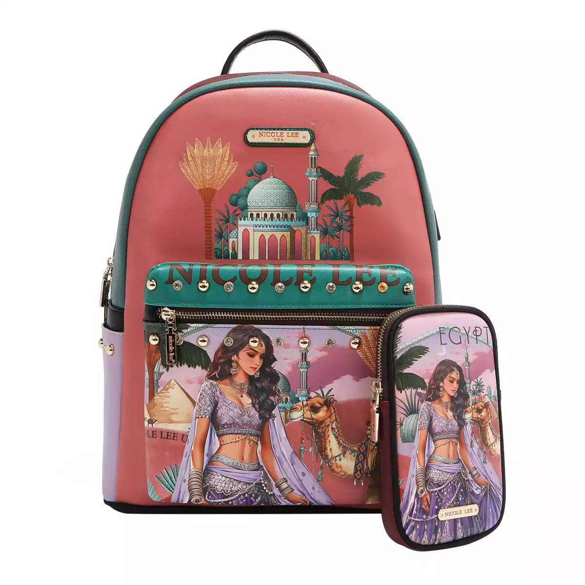 NICOLE LEE BACKPACK 12769L QUEEN CLEOPATRA a $52.50  display picture 2
