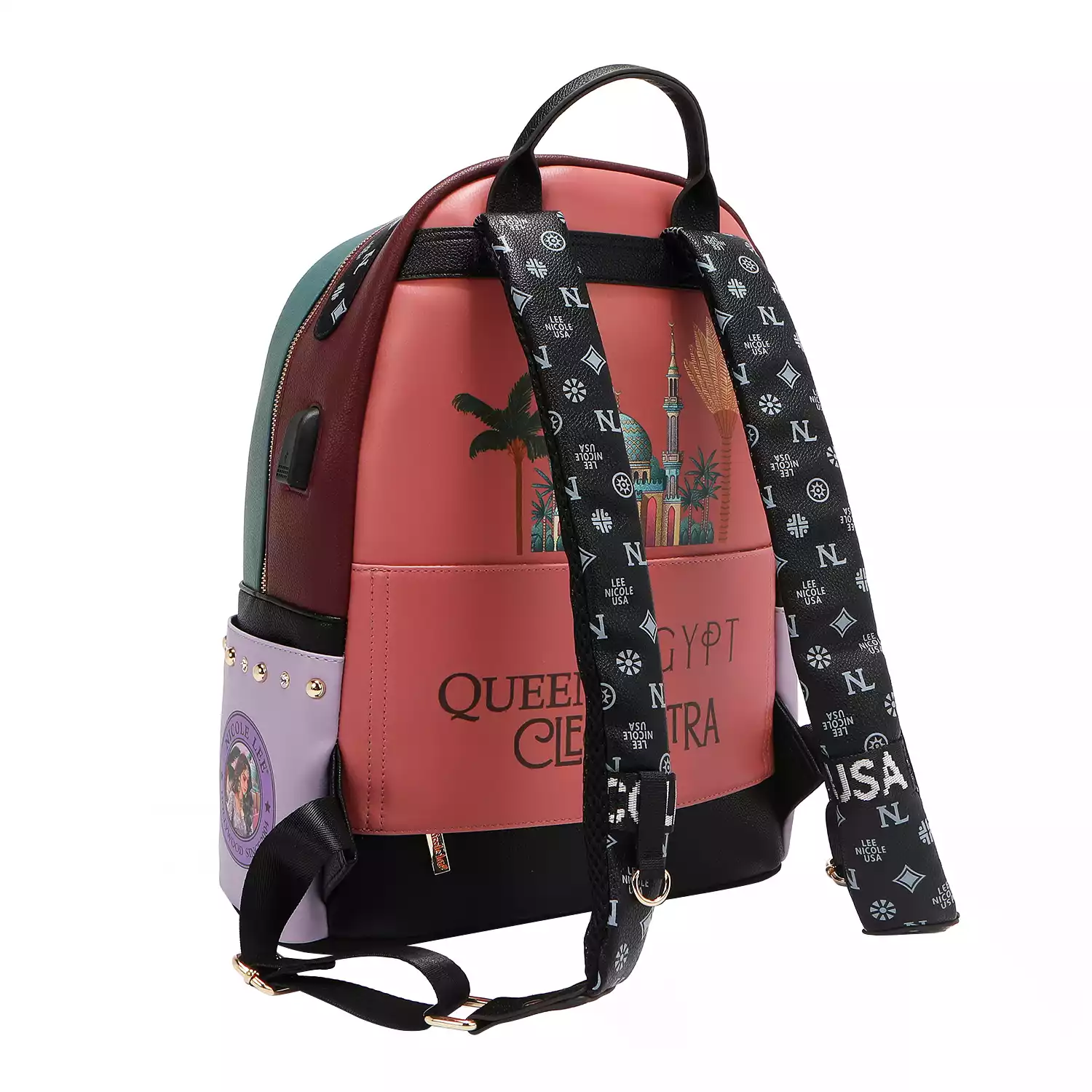 NICOLE LEE BACKPACK 12769L QUEEN CLEOPATRA a $52.50  display picture 1