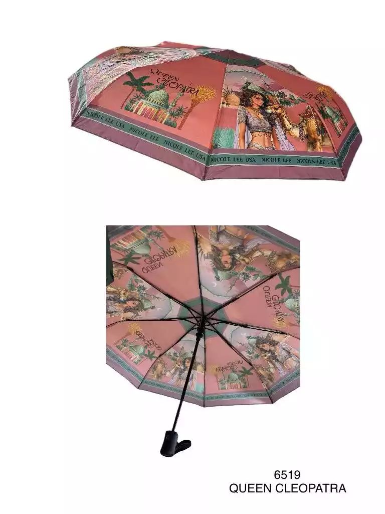 UMBRELLA NICOLE LEE 6519 QUEEN CLEOPATRA