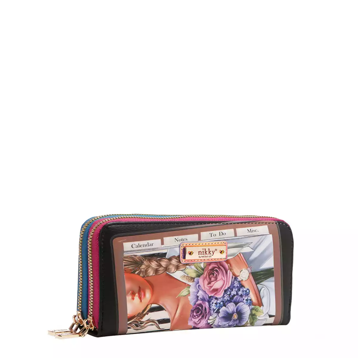 NIKKY DOUBLE ZIPPER WALLET V.2 NK20376 NOSTALGIA